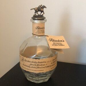 EMPTY BLANTON’S BOTTLE - Letter L